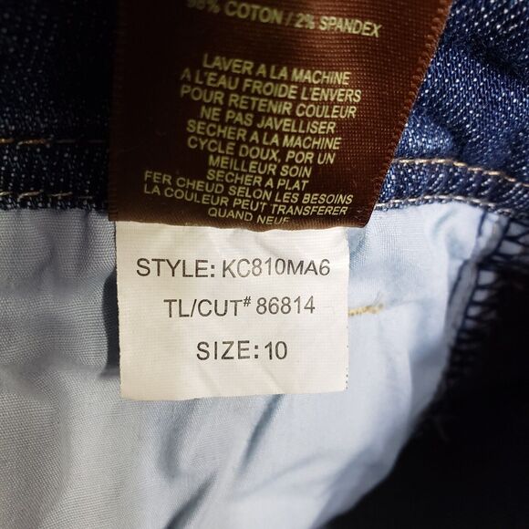 Kut From The Kloth Womens Crop Jeans Size 10 Natalie Denim Medium Wash Mid Rise - Picture 12 of 12